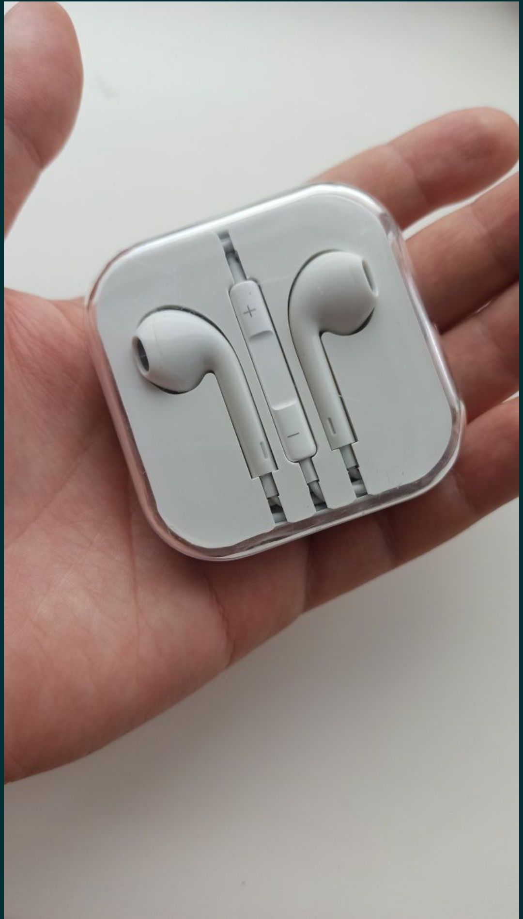 Новые наушники Apple EarPods mini-jack 3.5mm White аирподс IPhone