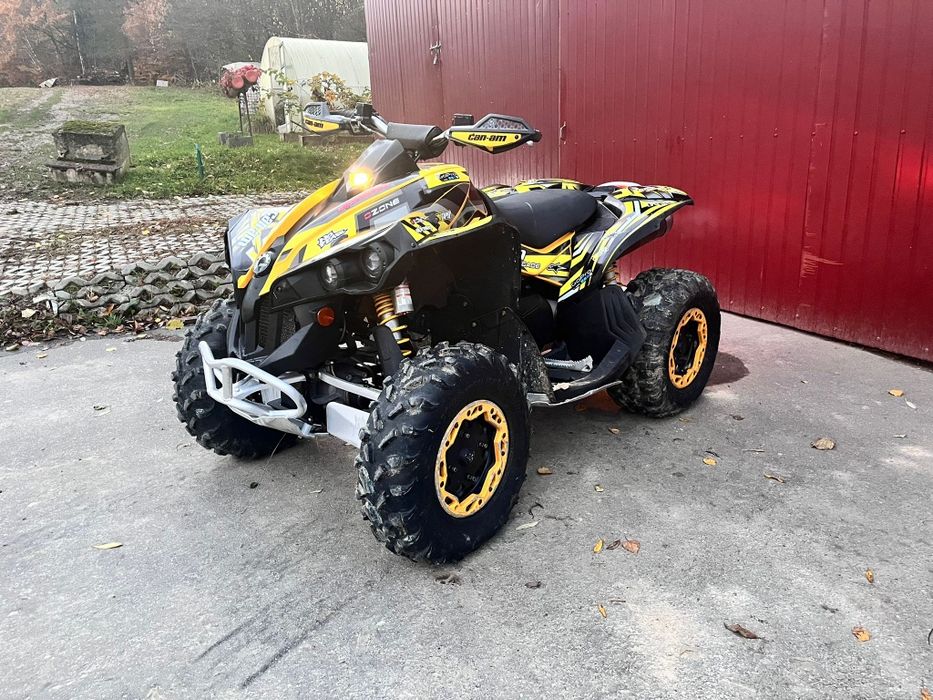 Can am Renegade 800xxc 2009r brak homologacji
