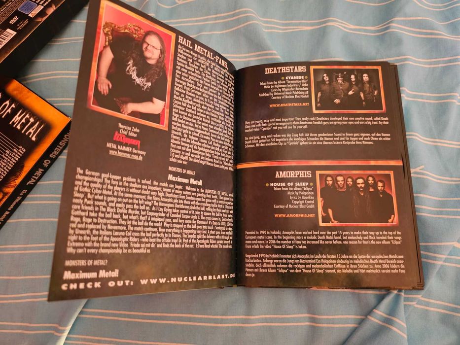 Monsters Of Metal Vol.4 e Vol.5 (4DVD)