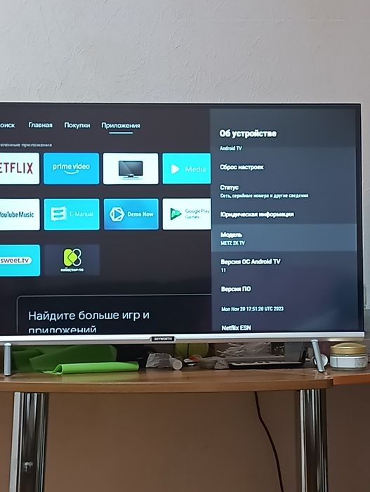 Продається гарний андроїд телевізор.