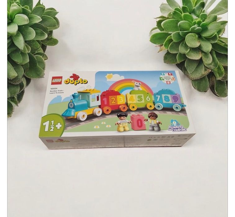 Nowy zestaw LEGO DUPLO Pociąg z cyferkami nauka liczenia 10954