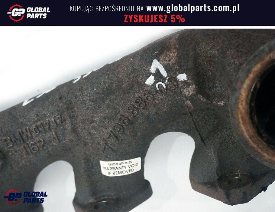 BMW E60 E90 M57N2 330d 530d Kolektor Wydechowy