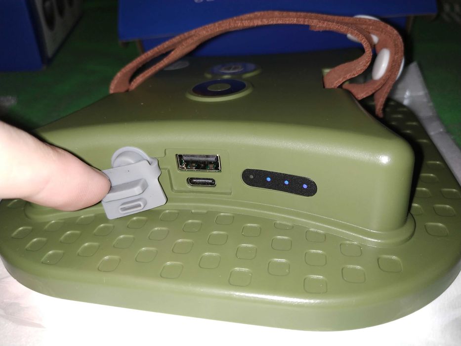 15600мА*год 80W LED портативна лампа ліхтар