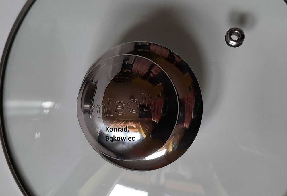 Wysoki Garnek 5L litrów 20cm Stal NIERDZEWNA INDUKCJA,Gaz..na Indukcję