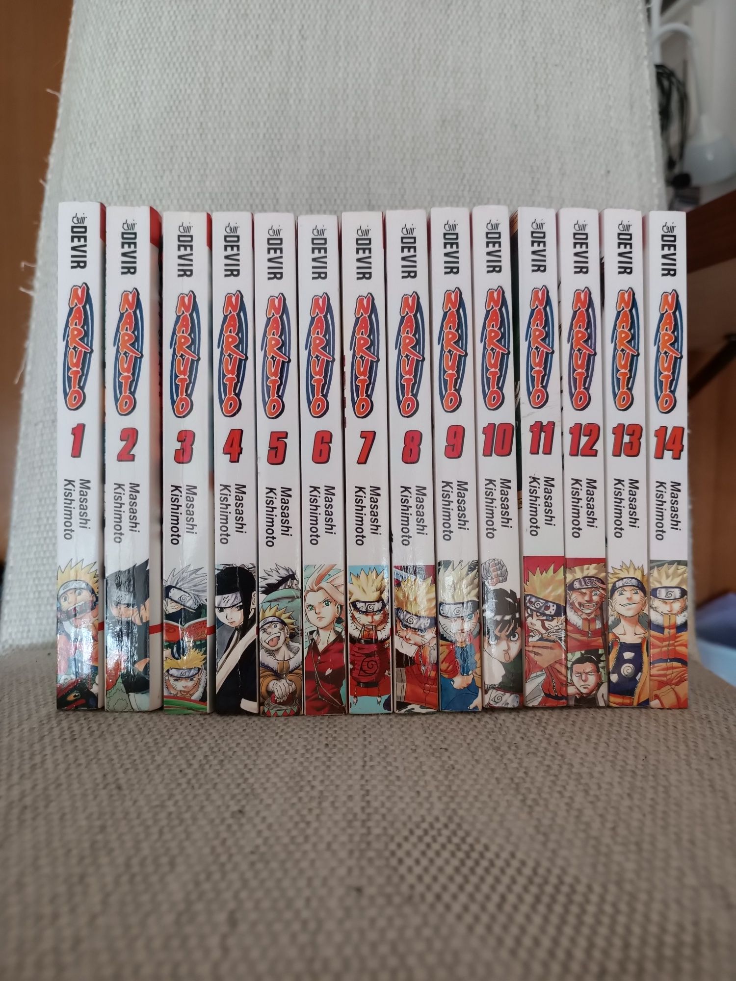 Naruto 1-3 Mangá banda desenhada bd