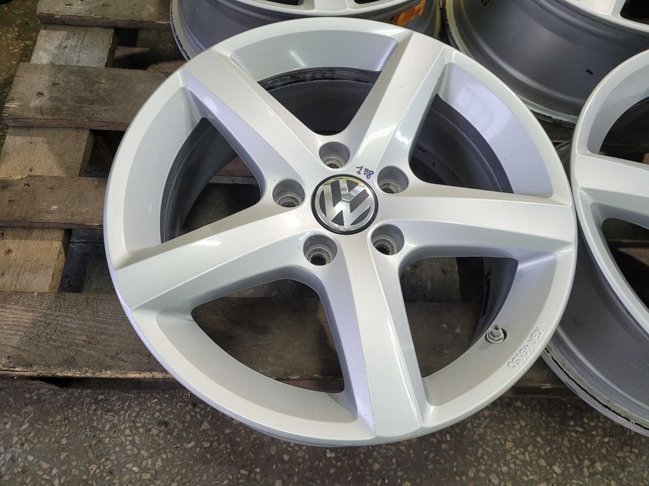 Alufelgi 5x112 16 VW Sharan Tiguan OE 6.5" x 16" ET33 7N0