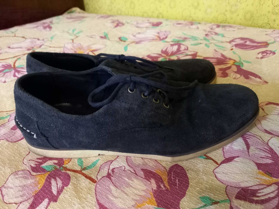 Кроссовки ZARA замша натуральная, мужские 43 размер дешево 299 грн