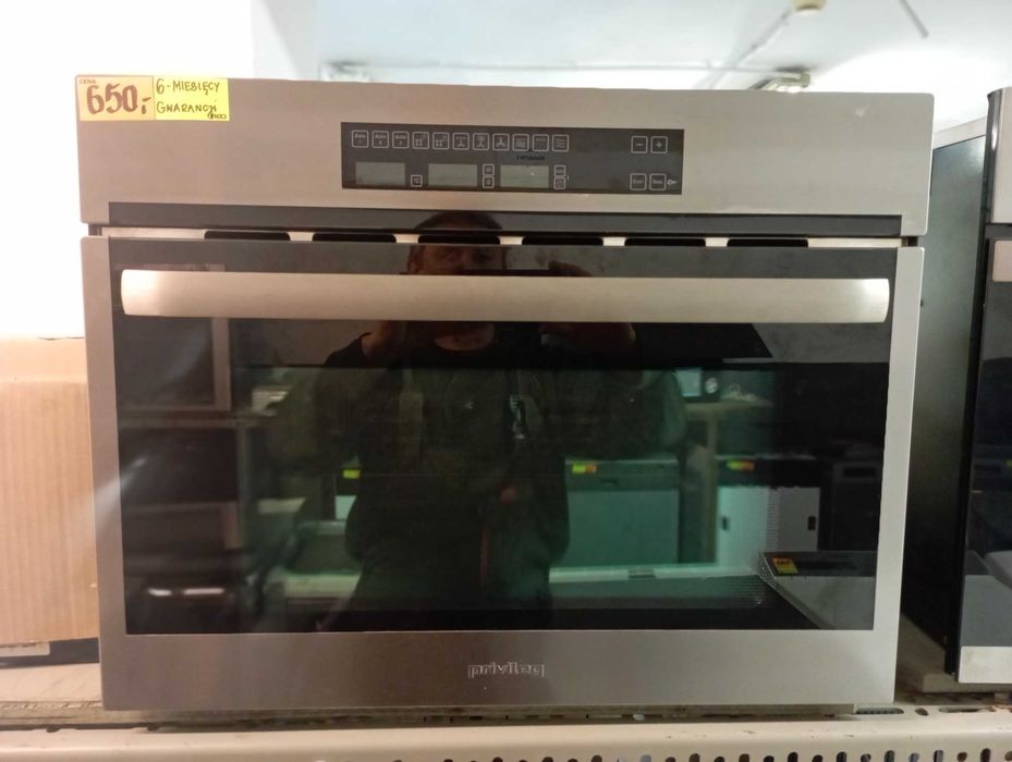 Piekarnik do zabudowy z mikrofalówką Privileg