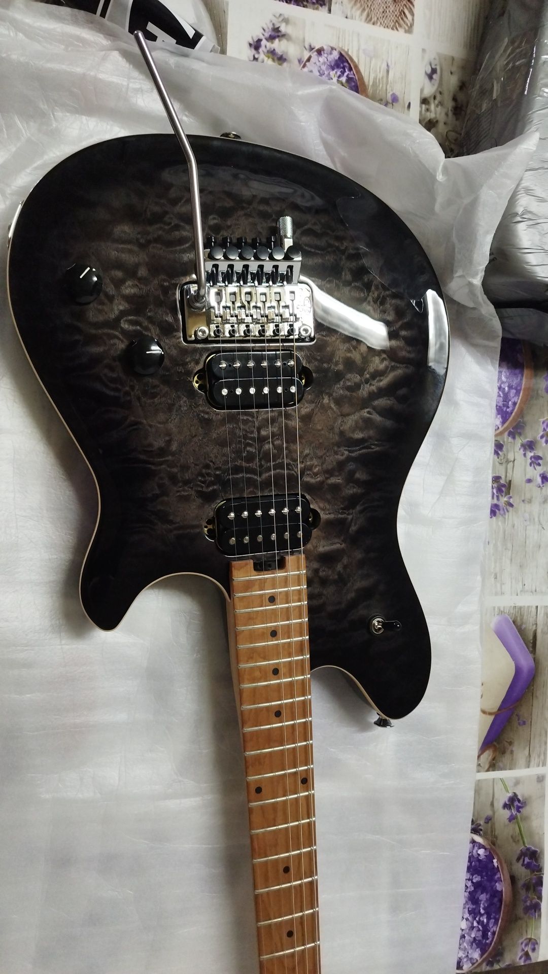 EVH Wolfgang special charcoal burst