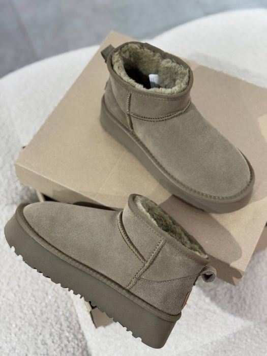 Угги UGG mini хакі без коробки