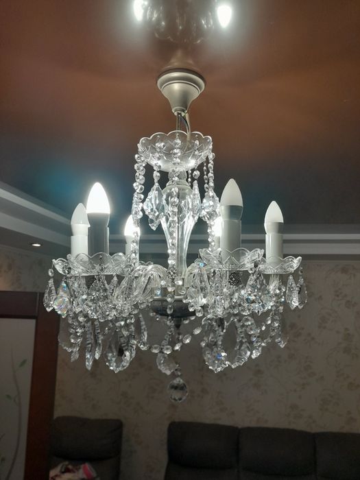 Хрустальна люстра з чехії