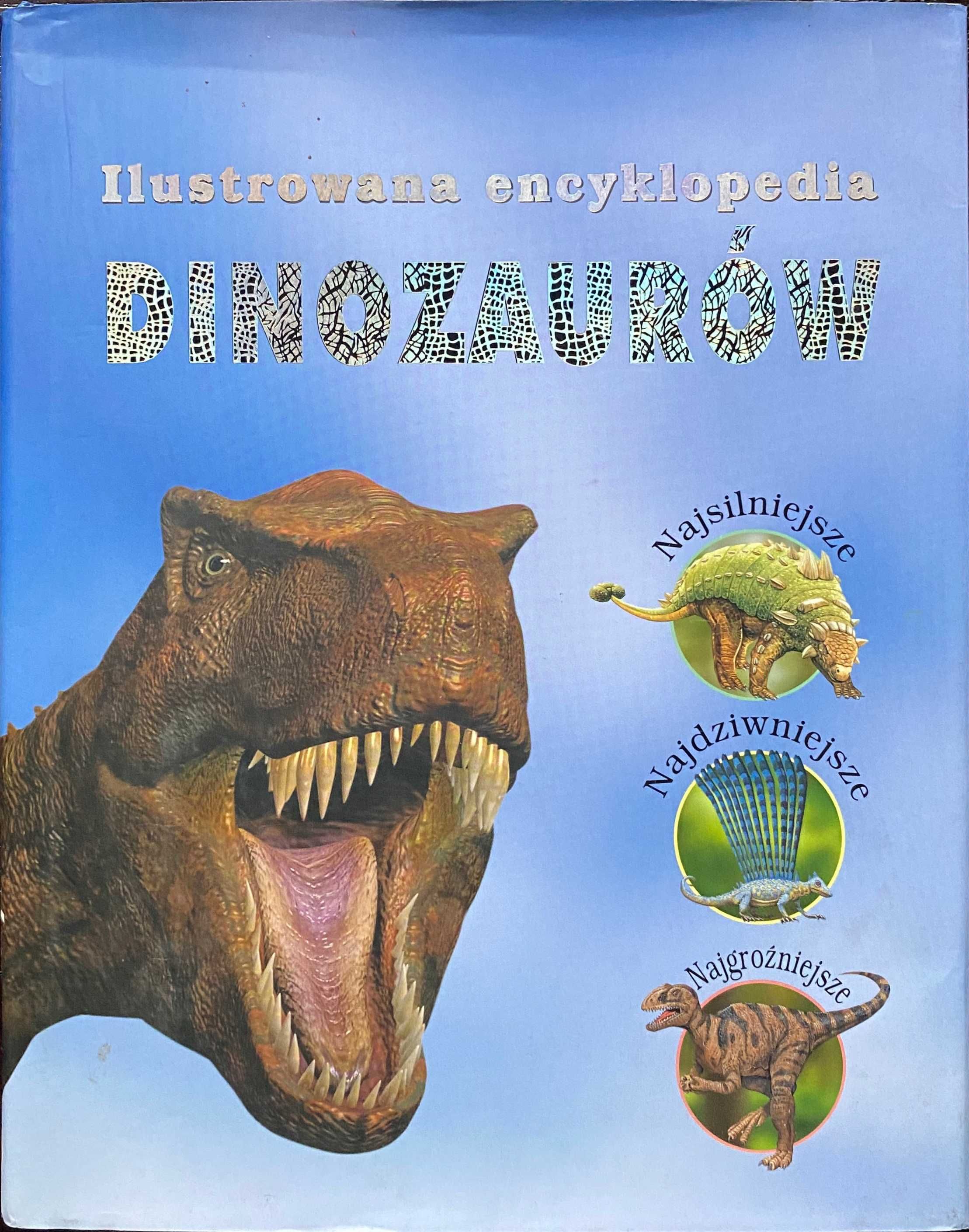 Książka Album Ilustrowana encyklopedia DINOZAURÓW