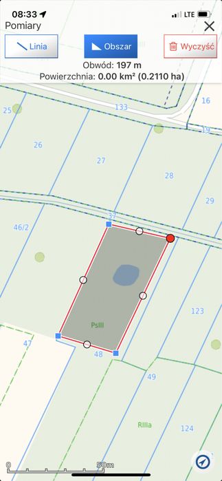 Oddam ziemie w zamian za wykopanie stawu