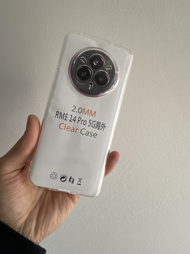 Etui plecki przeźroczyste 2mm do REALME 14 PRO 5G