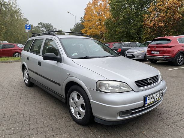 Opel Astra G 1.7DTI 75km 2001r Klima-Alu-Hak-100% Sprawny