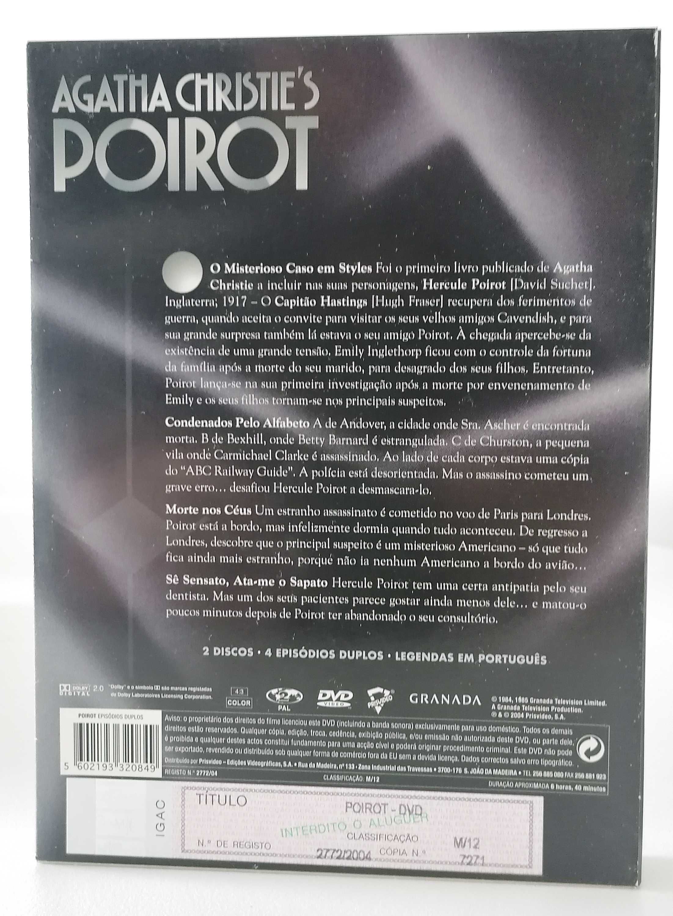 Pack 2 DVDs Poirot