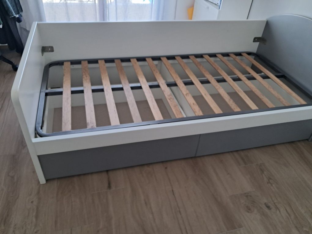 Cama Individual com 2 gavetões