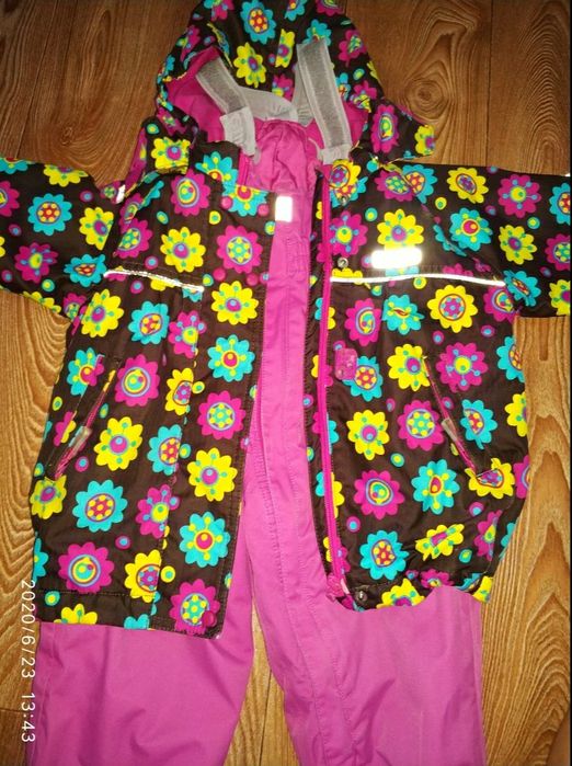 зимний полукомбинезон (куртка +штаны) Reima 86 92