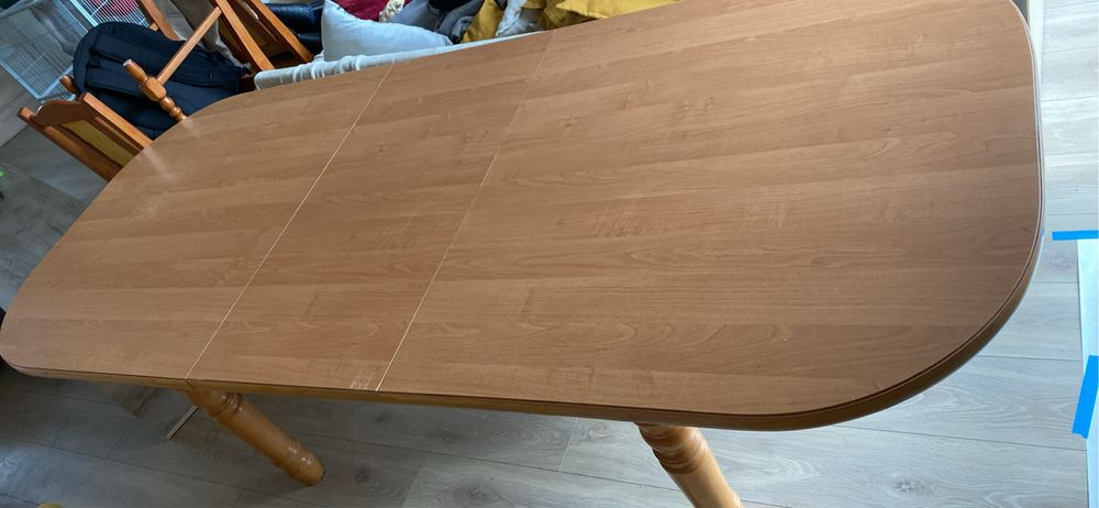 Stół jadalniany rozkladany 170/215 x 90 cm drewniany