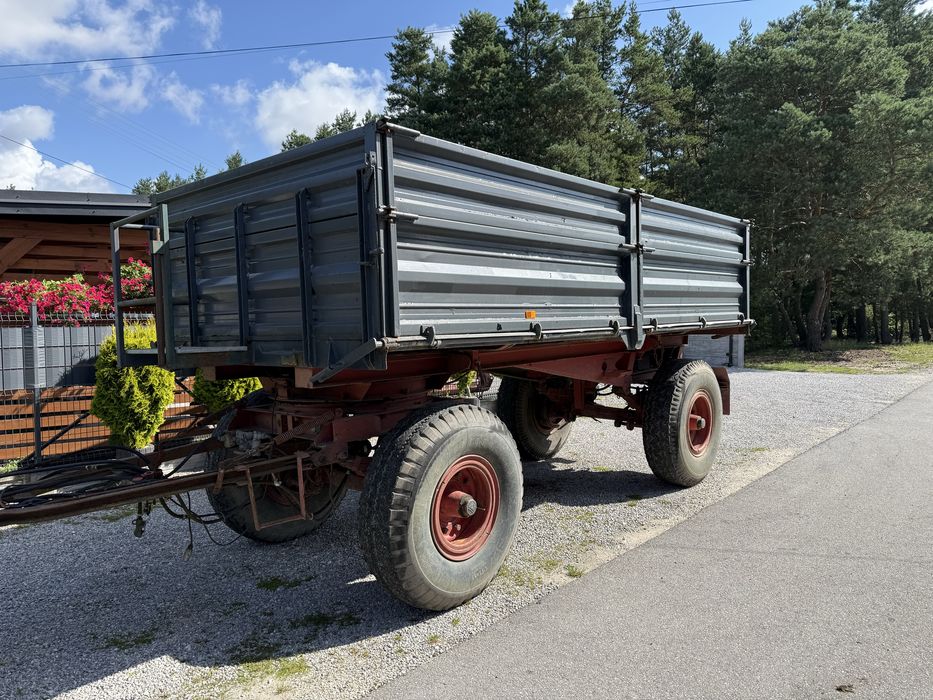 Przyczepa rolnicza wywrotka 16 ton Niemiecka masywna