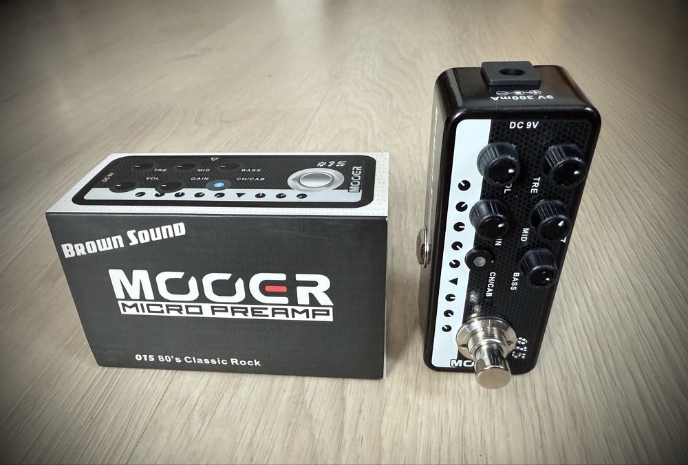 Mooer Micro Preamp 015 Brown Sound stan jak nowy