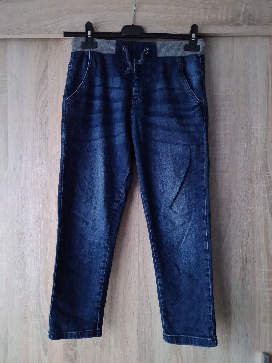 Spodnie jeans dla chlopca 146