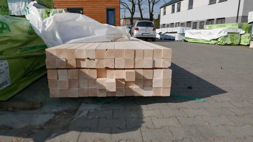 Kantówka, drewno konstrukcyjne świerk C24 45x220mm Södra TANIO DOSTAWA