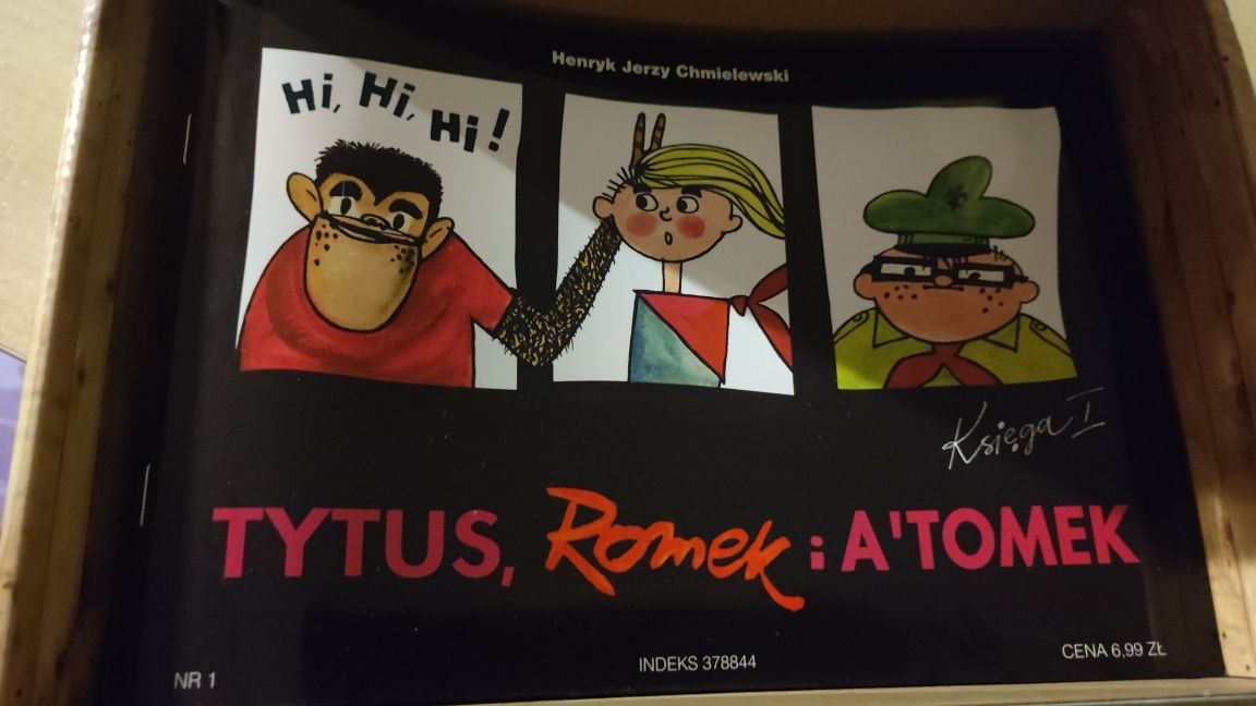 Komiksy Tytus Romek i Atomek