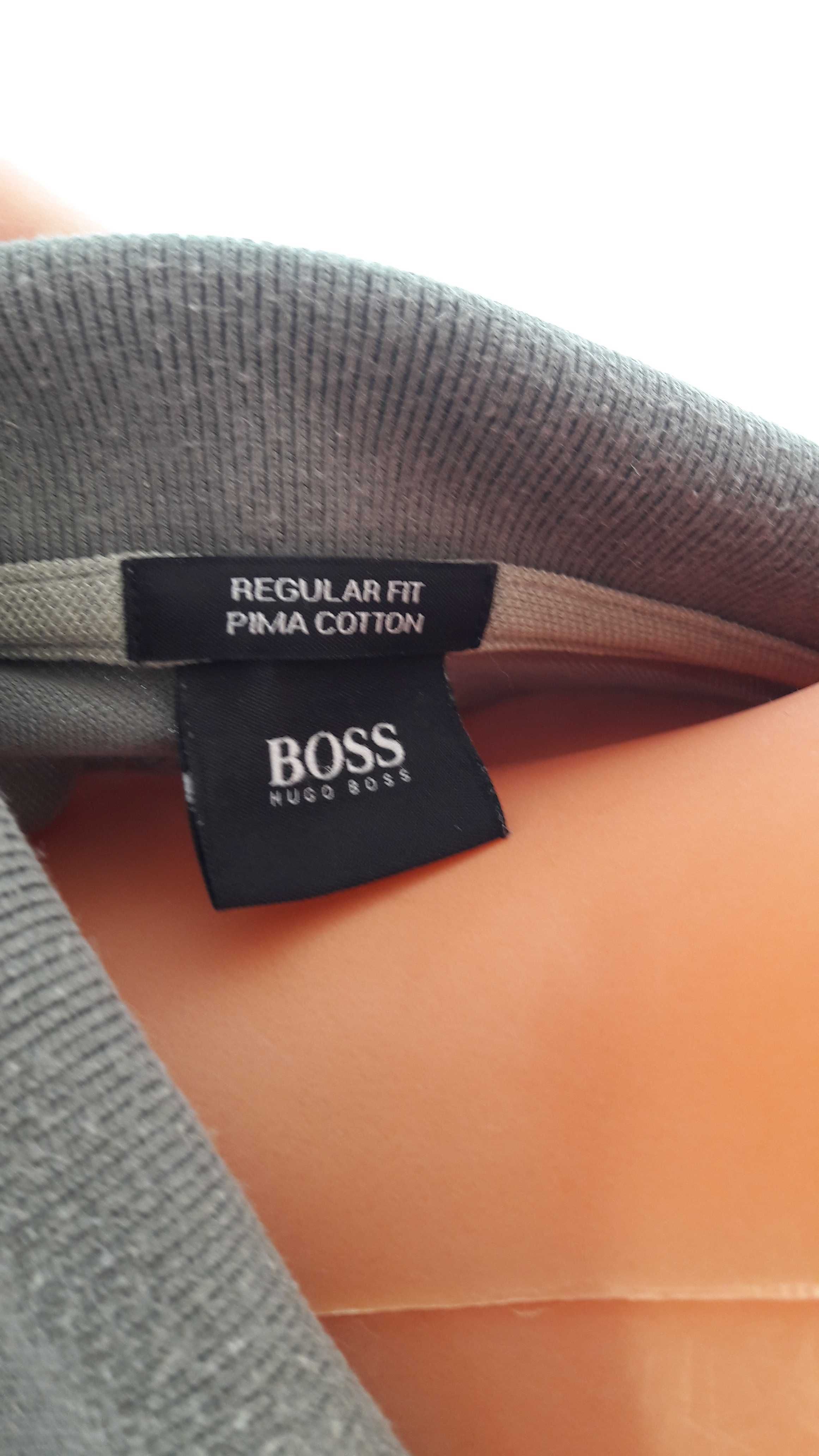 Koszulka polo Hugo Boss zielona