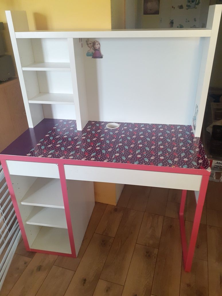 Biurko z nadstawką Ikea Mickey