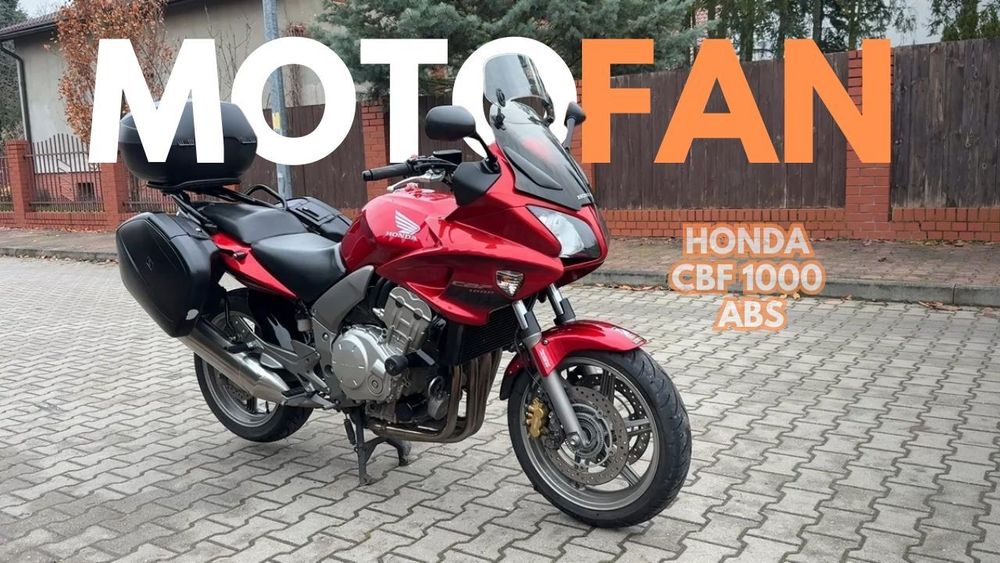 Honda CBF HONDA CBF 1000 ABS 01.2011R Kufry Pełen serwis Gotowa do jazdy okazja