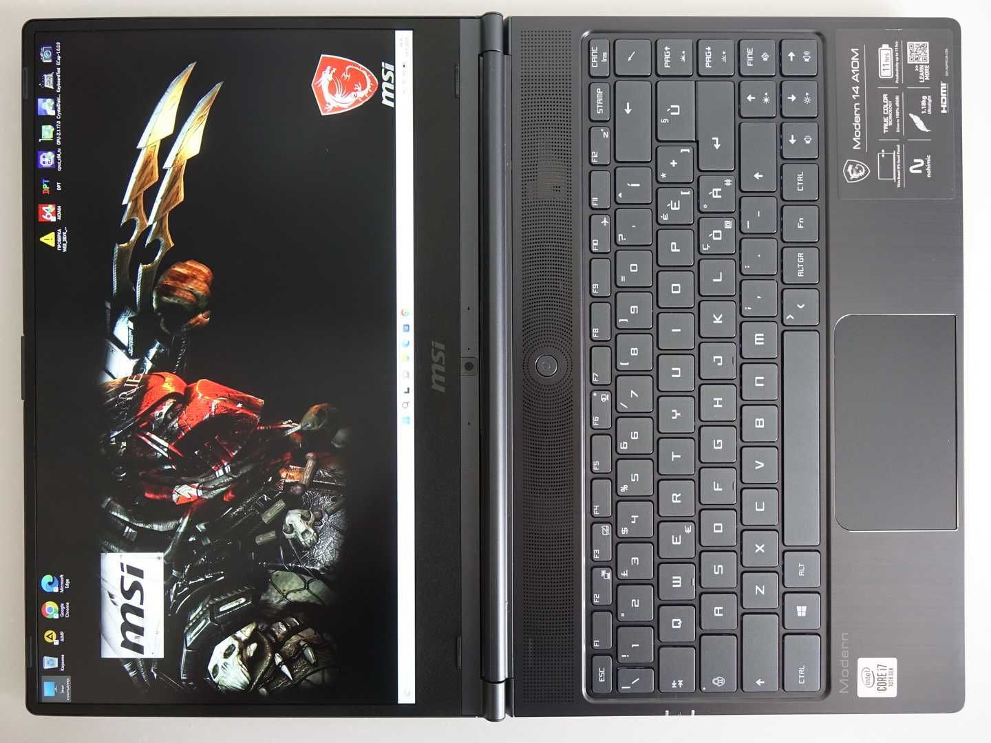 ИДЕАЛ msi modern 14 fhd ips i7-10510U 8GB 256GB ssd usb-c Win11
