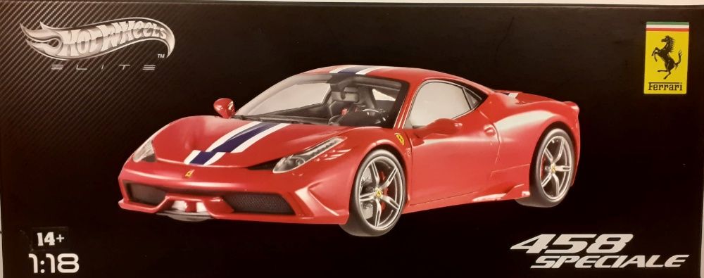 1/18 Ferrari 458 Specialle - Hot Wheels Elite