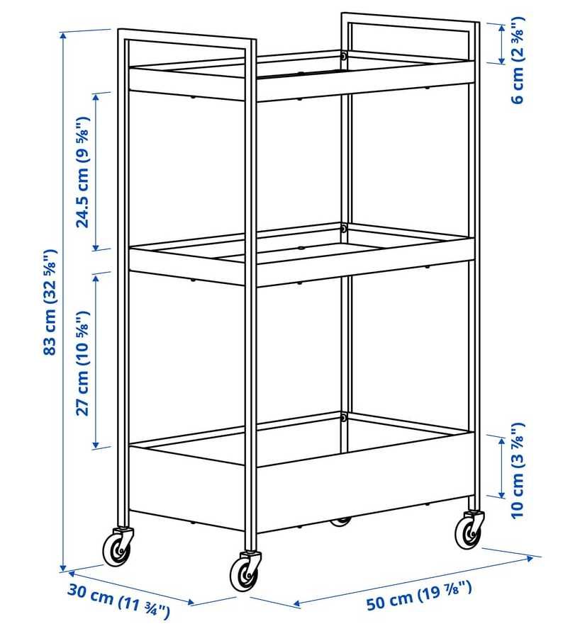 Wózek-pomocnik IKEA Nissafors
