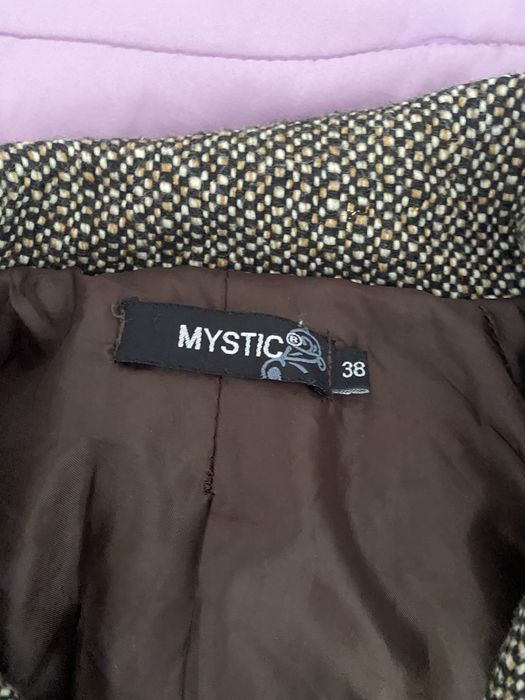 Casaco castanho mystic