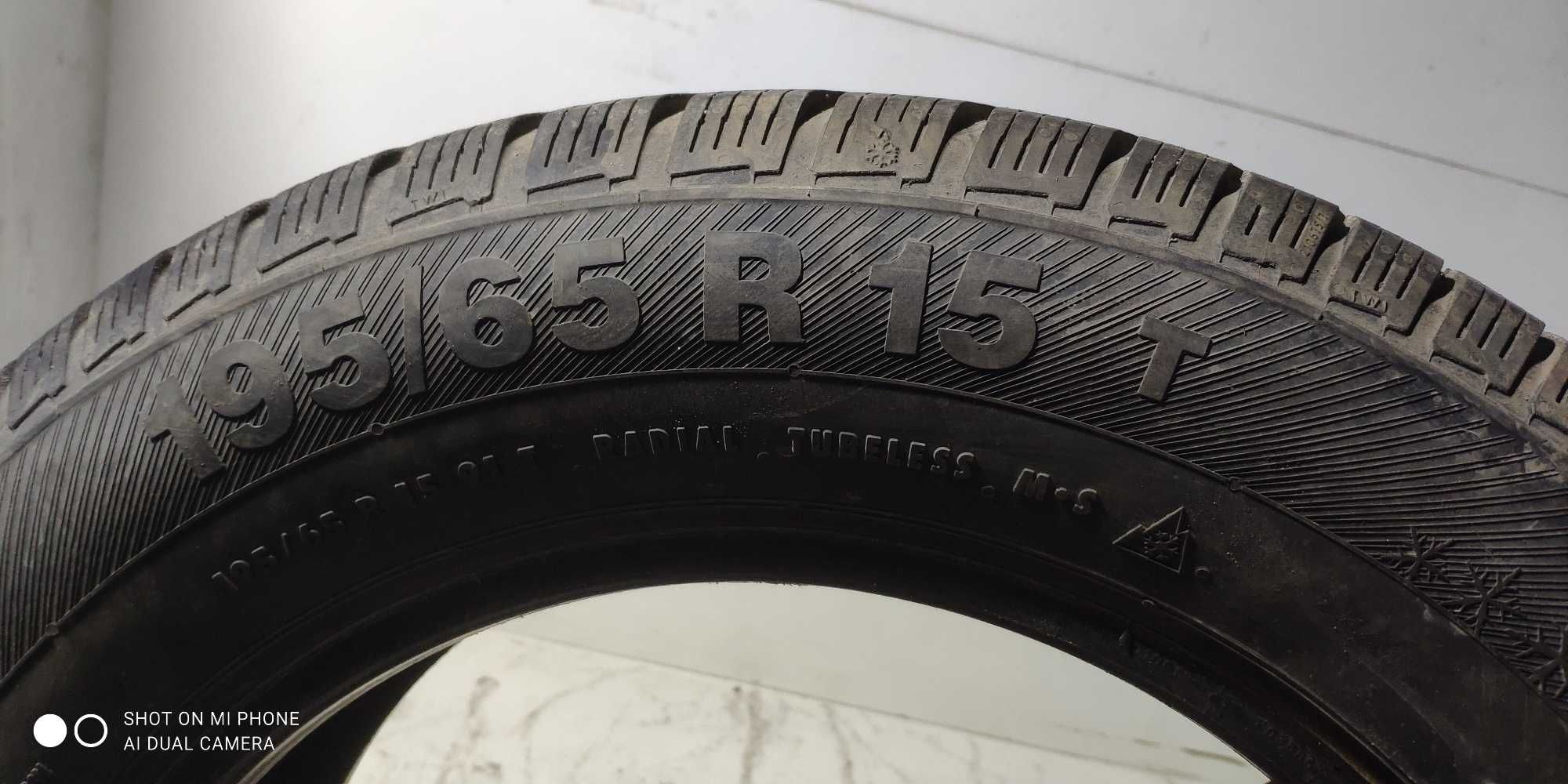 Opony 195/65R15 BARUM 91T para 2szt całe zimowe komplet POLARIS 3