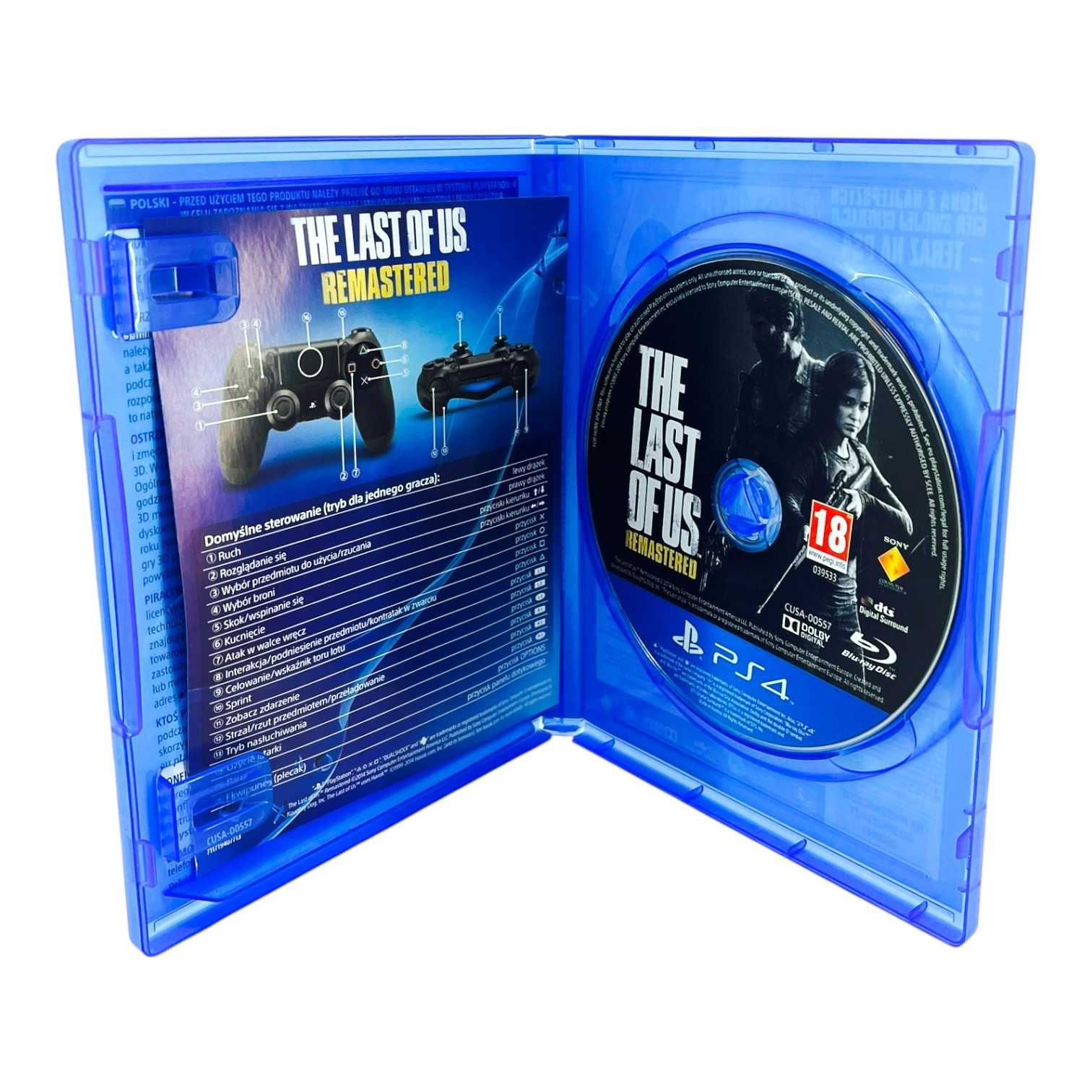 GRA PS4  The Last of Us Remastered