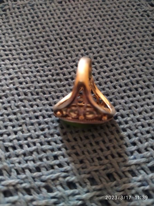 Продаю перстень с нефритом Ссср