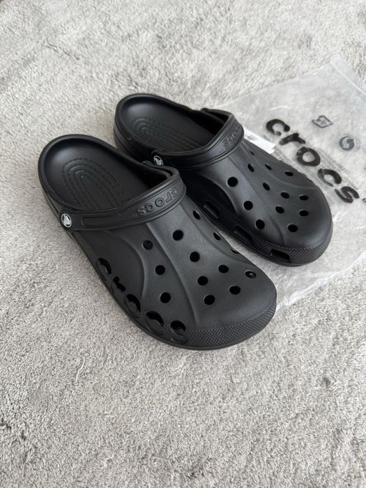 Сабо Crocs Baya Clog M11 чорні крокси 28,5 см 43 44
