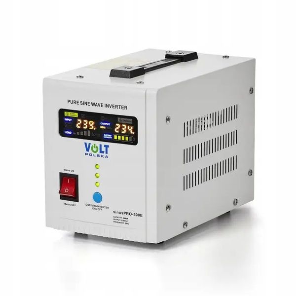 Джерело безперебійного живлення Volt Polska SINUS PRO 1000E 12V + Акку