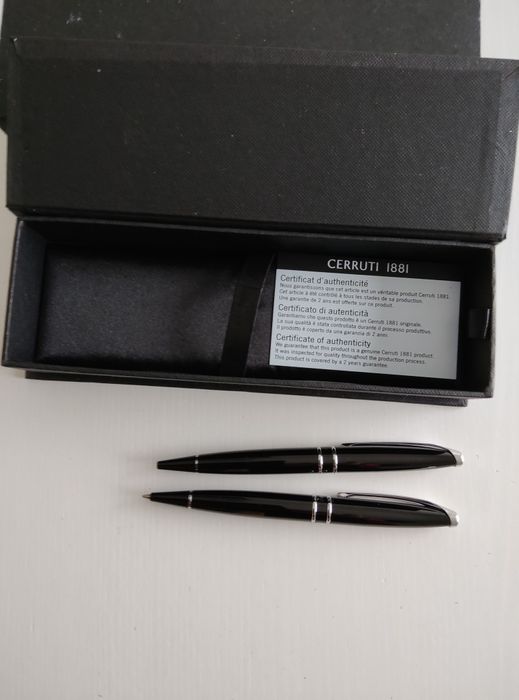 Esferográficas vintage Cerruti 1881