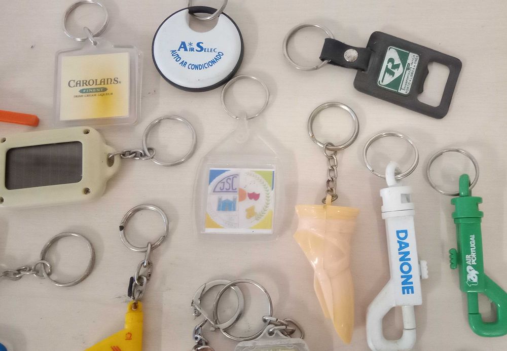 Porta chaves , marcas diversas, colecionador, lote por 5€