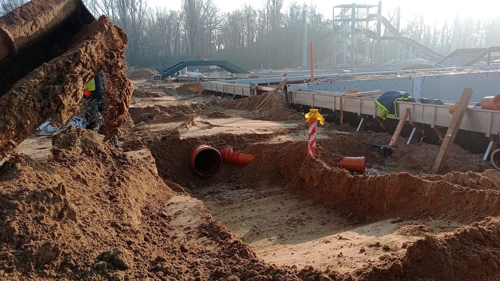 Roboty Ziemne, Pracę minikoparka wykopy wyburzenia Niwelacja terenu