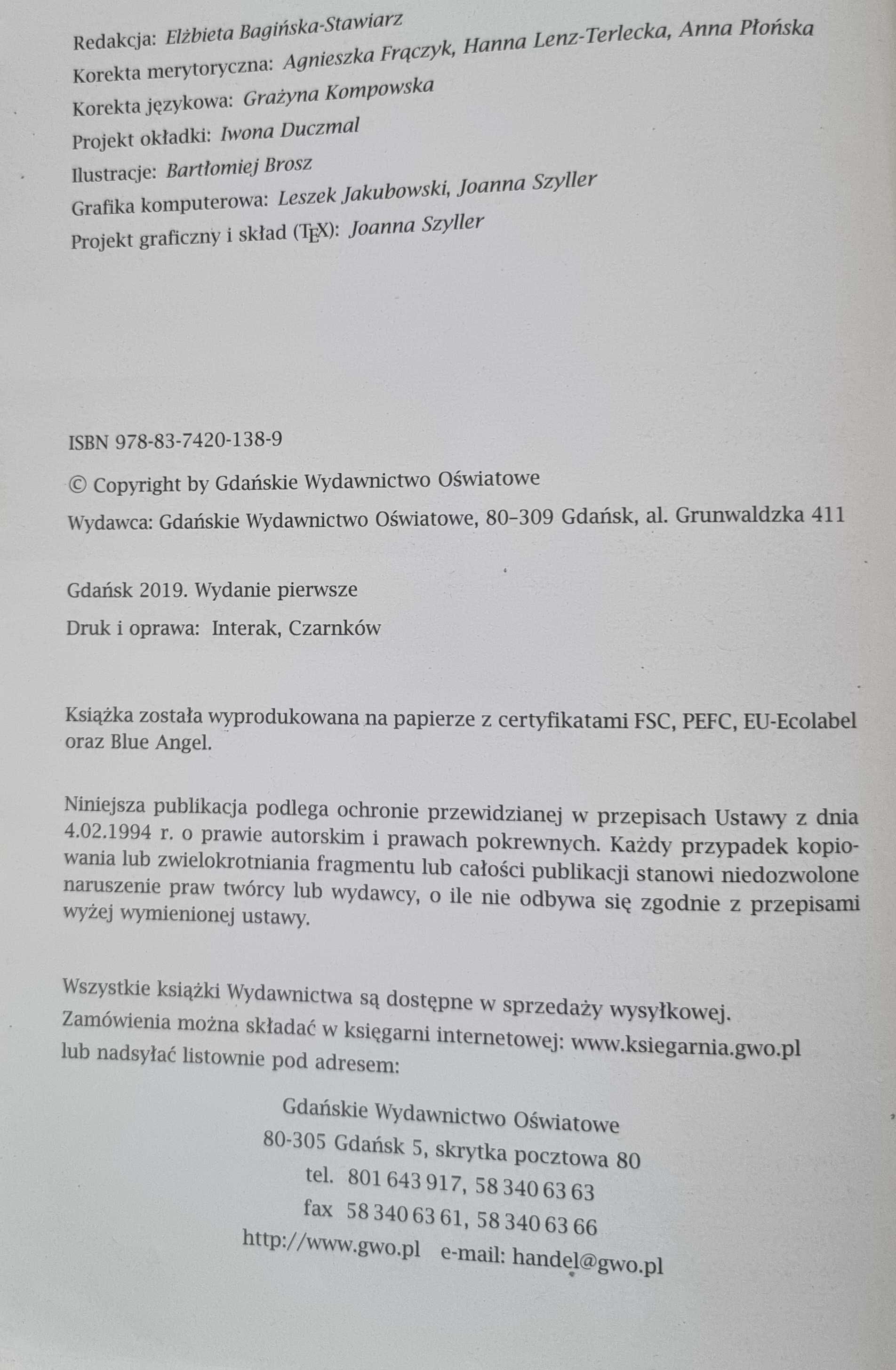 GWO Matematyka z plusem 1 zbiór zadań, zakres podstawowy i rozszerzony