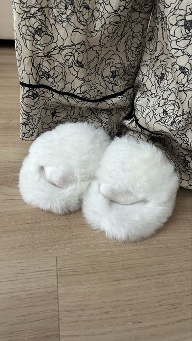 Жіночі тапочки пухнасті