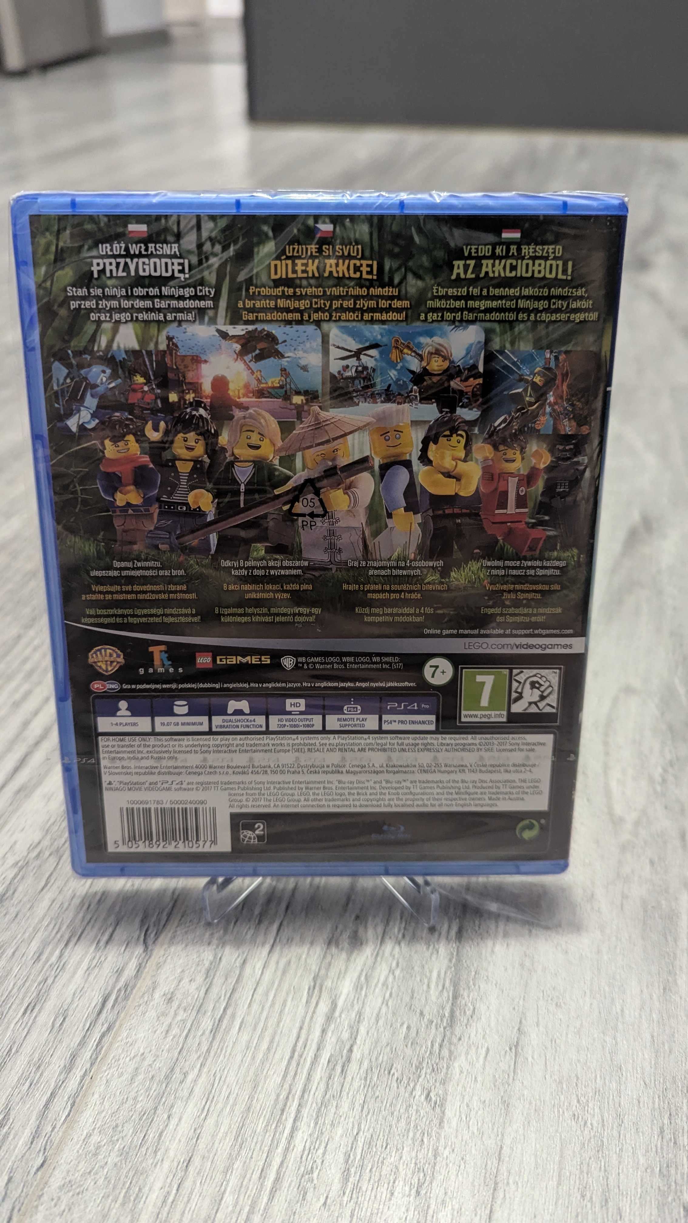 Gra ps4 LEGO ninjago movie