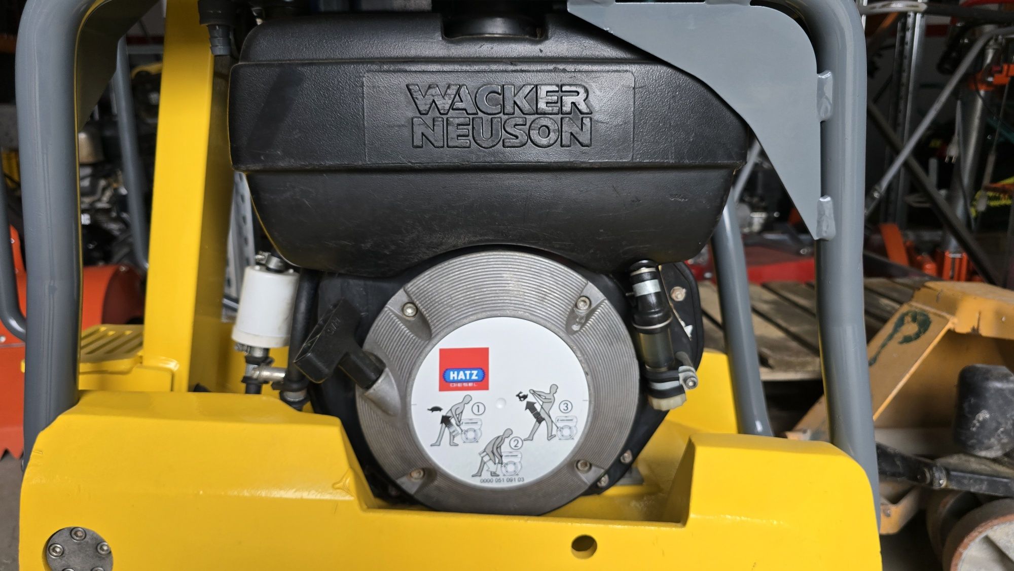 zagęszczarka DIESEL WACKER Neuson DPU 2540 z Niemiec