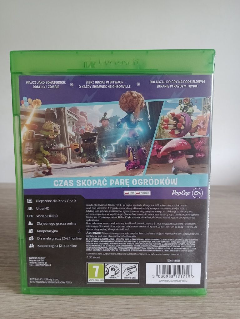 Gra Xbox One Plants Vs Zombies Battle For Neighborville