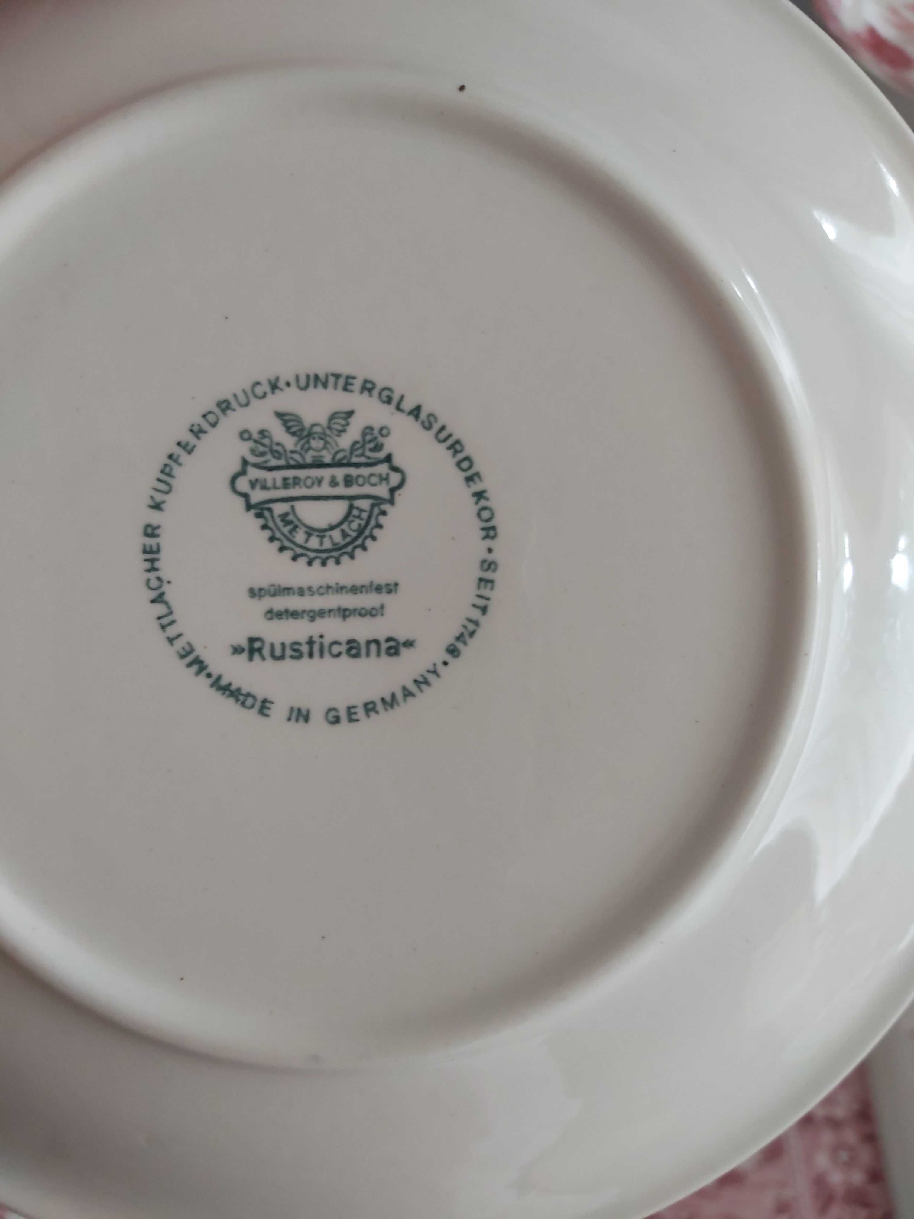 Zestaw obiadowy angielski różowy  Villeroy&Boch, Johnson Bros , Royal