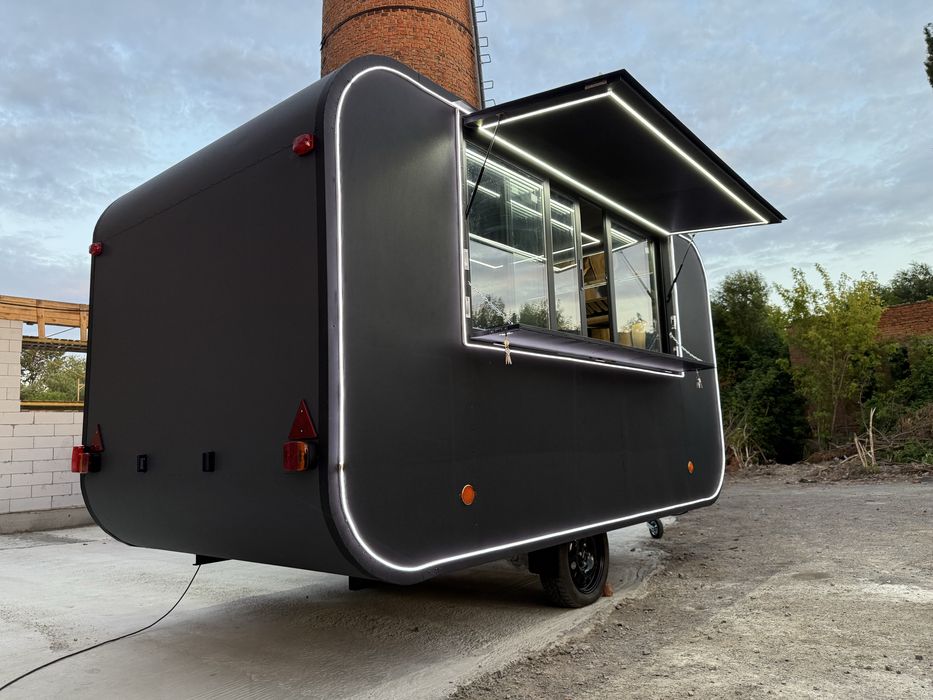 Торговий кіоск-причіп, фастфуд, кавярня, каліфорнія, шаурмічна, бургер